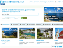 Tablet Screenshot of bedandbreakfasts.co.uk