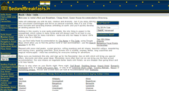 Desktop Screenshot of bedandbreakfasts.in