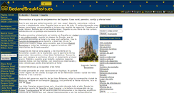 Desktop Screenshot of bedandbreakfasts.es